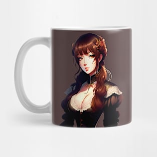 Elegant girl Mug